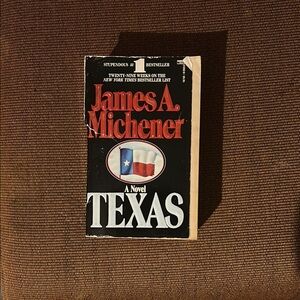 James A. Michener 'Texas' Novel